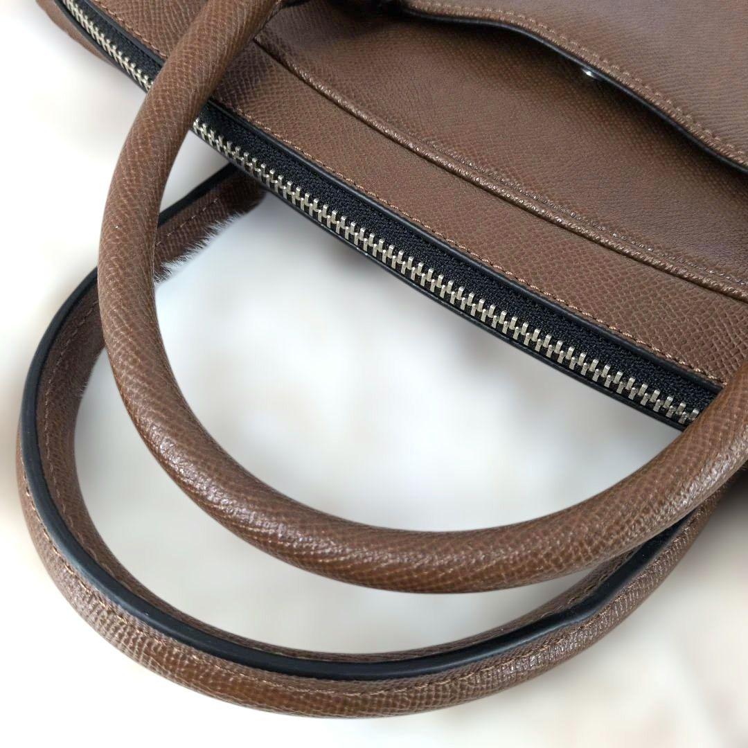 美品 コーチ F59057 レザー 2WAY ビジネス ハンドバッグ ショルダー