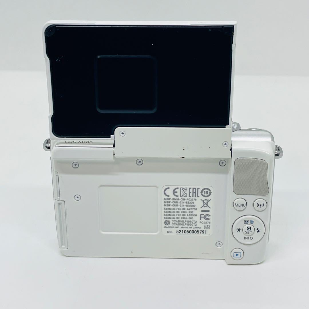 Canon ミラーレス一眼カメラカメラ　EOS M100 ダブルレンズセット
