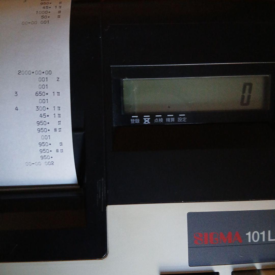 ☆SIGMA 101LC 店舗レジスター ☆