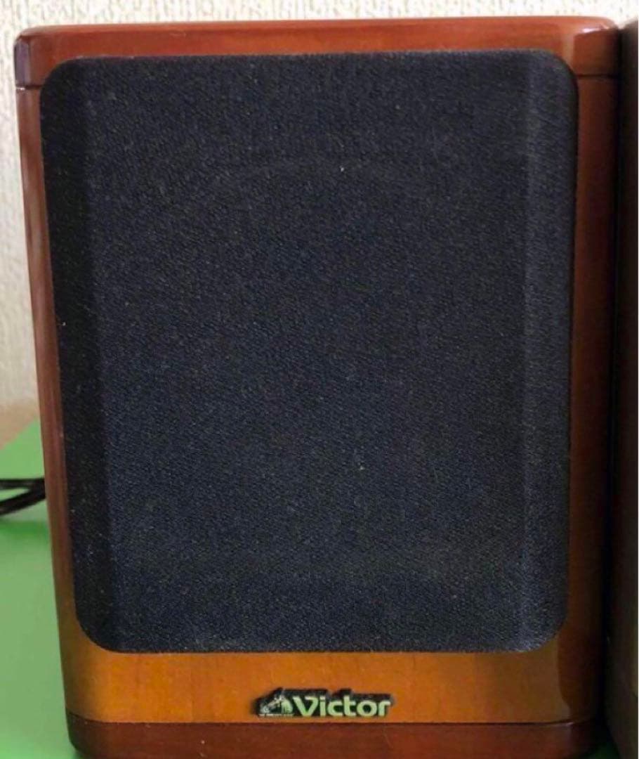 #オーディオ　ビクター　JVC VICTOR システム ウッドコーンスピーカー
