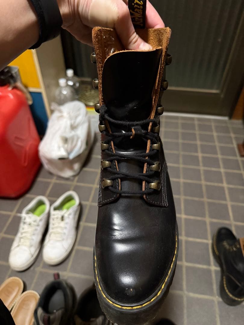 ドクターマーチン Dr.Martens レオナブーツ(サイズご確認ください)