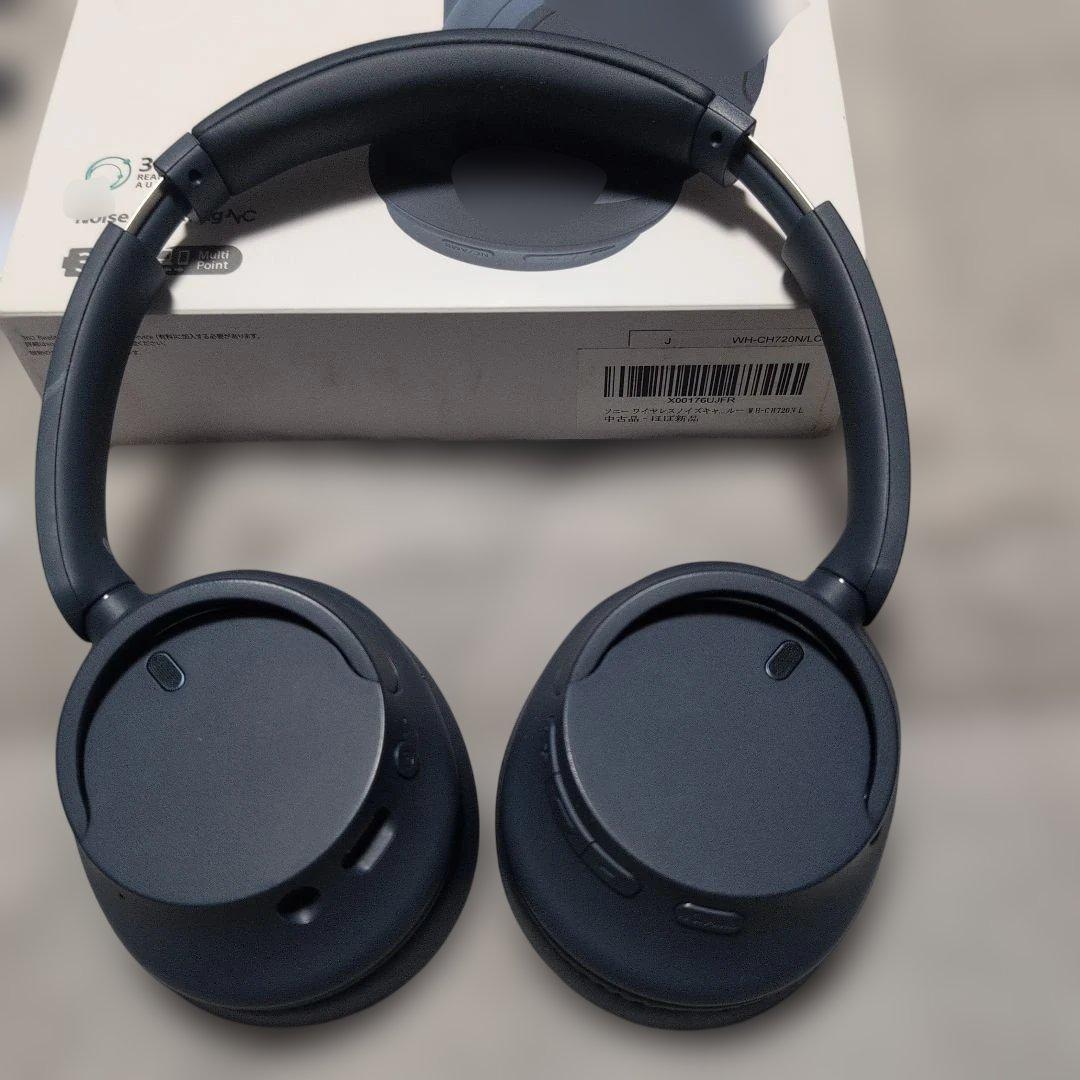SONY WH-CH720N ブルー ワイヤレスヘッドホン