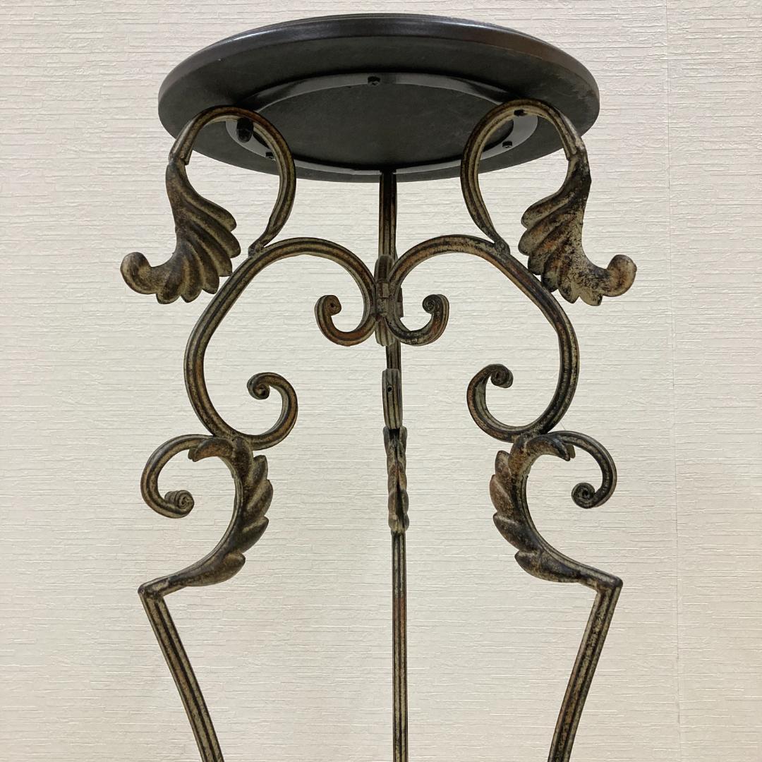 フラワースタンド　花台　アイアン　クラシック　アンティーク調
