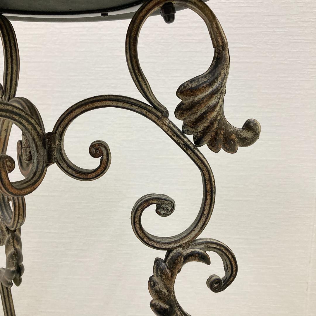 フラワースタンド　花台　アイアン　クラシック　アンティーク調