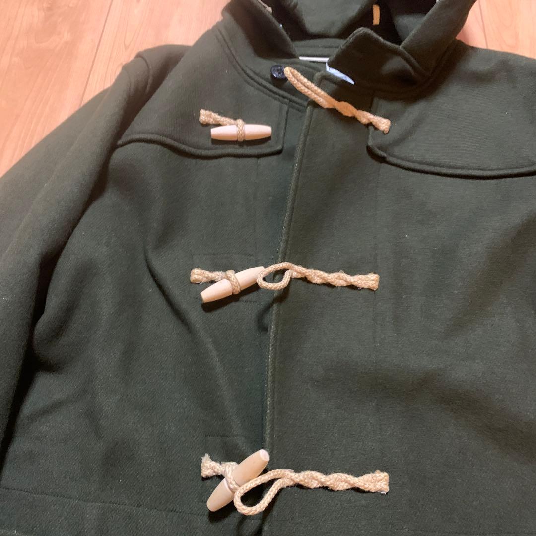 ORCIVAL カーキのウールダッフルコート大きめ