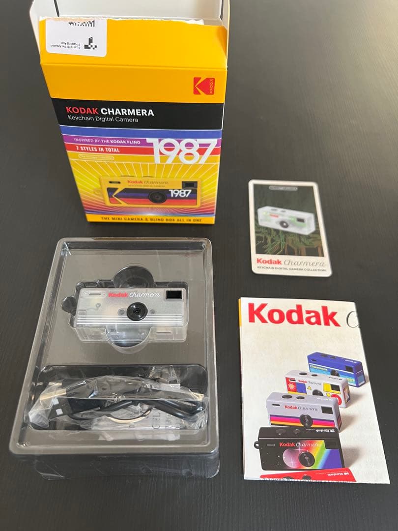 KODAK Charmera チャーメラ シークレット クリア　スケルトン