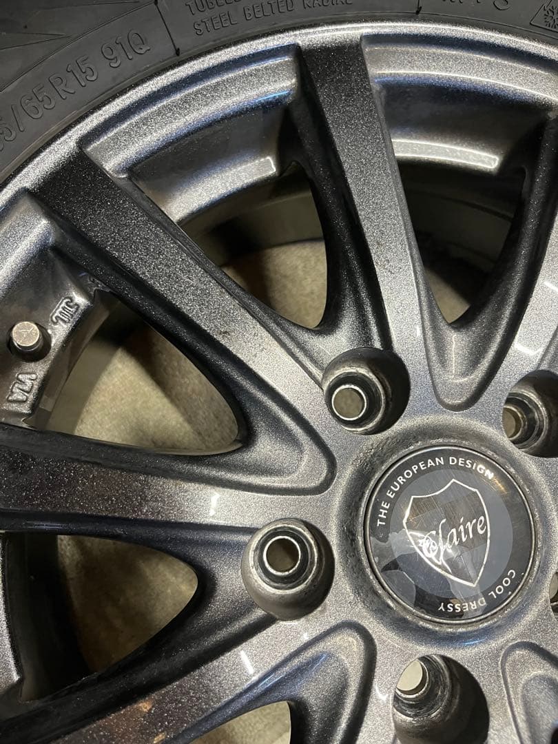 TOYOタイヤ　195/65R15スタッドレスタイヤ　ホイール　2024年製造