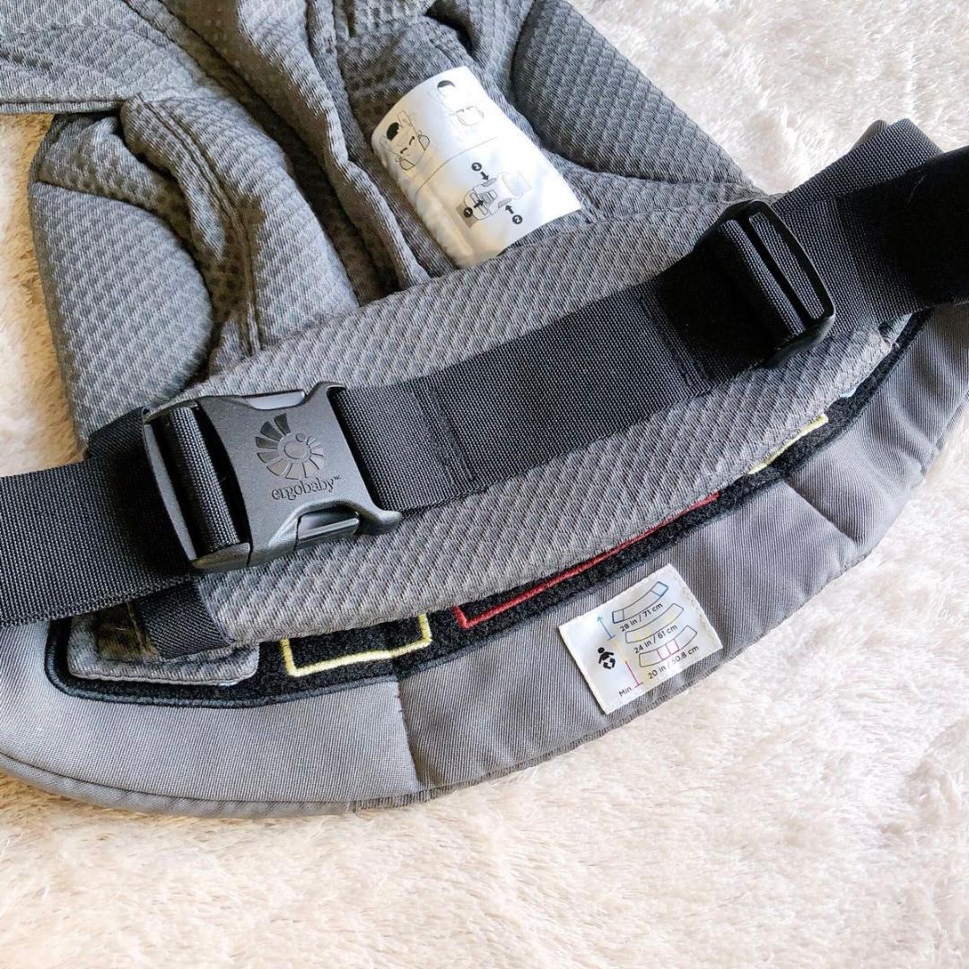 エルゴベビー オムニブリーズ ベビーキャリア 抱っこ紐 グラファイトグレー