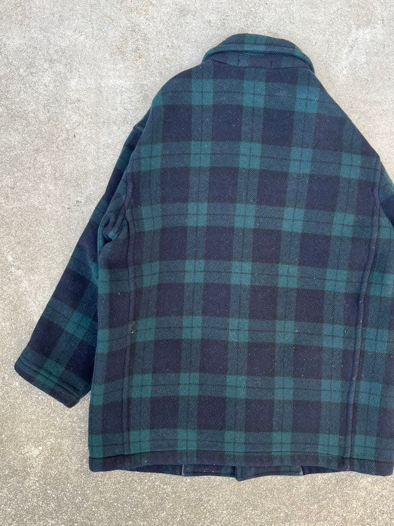 90s made in England “Black Watch Coat\"