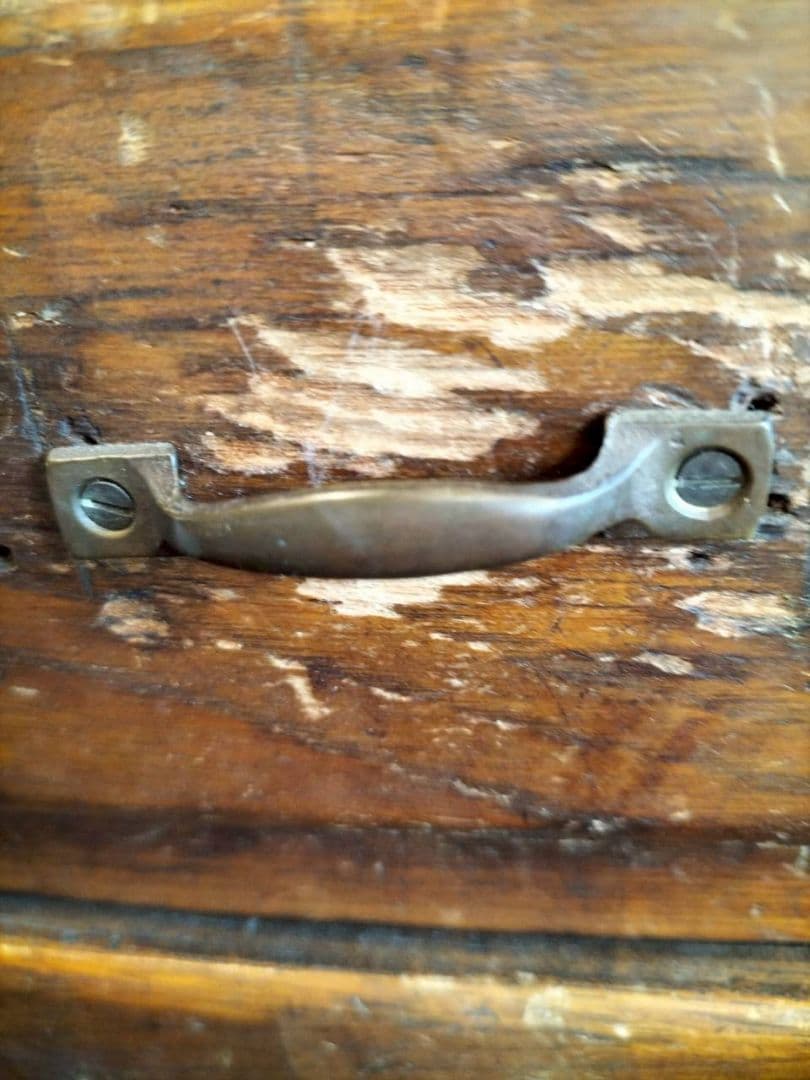 木製5段引出し　小型引出し　レトロ　ヴィンテージ　タンス　昭和