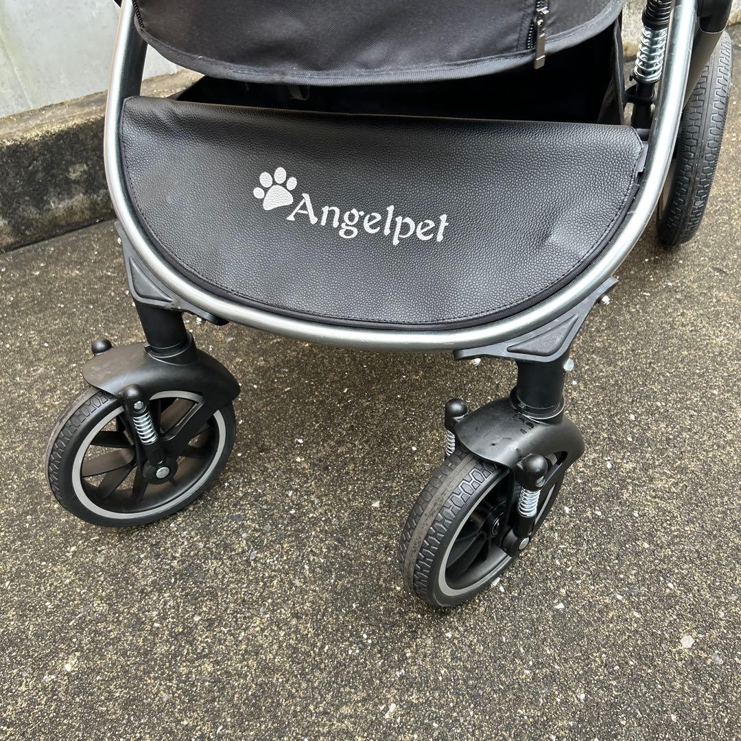 Angelpet ペットカート ブラック 25kg対応