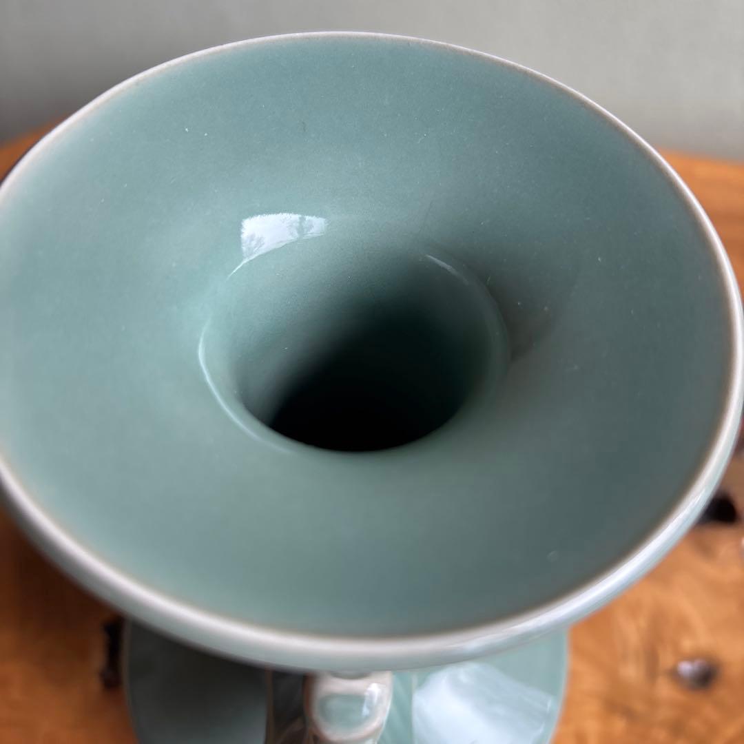 【いま】加藤丈佳 日吉窯 鳳凰耳付花入 ／祥瑞文蜜柑水指 土山松泉造