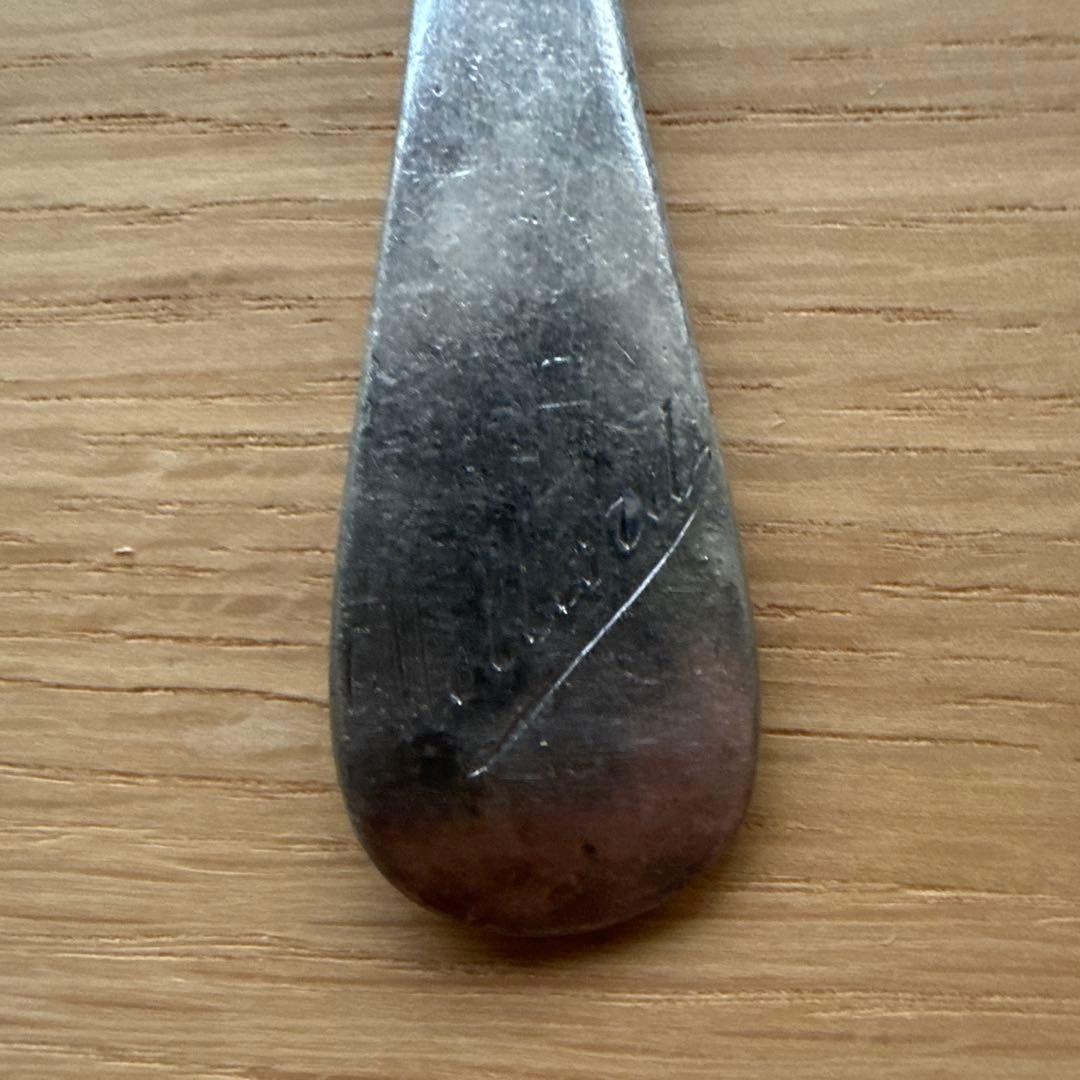 フランスアンティークスプーン4本GARE ST-LAZARE駅19世紀〜20世紀