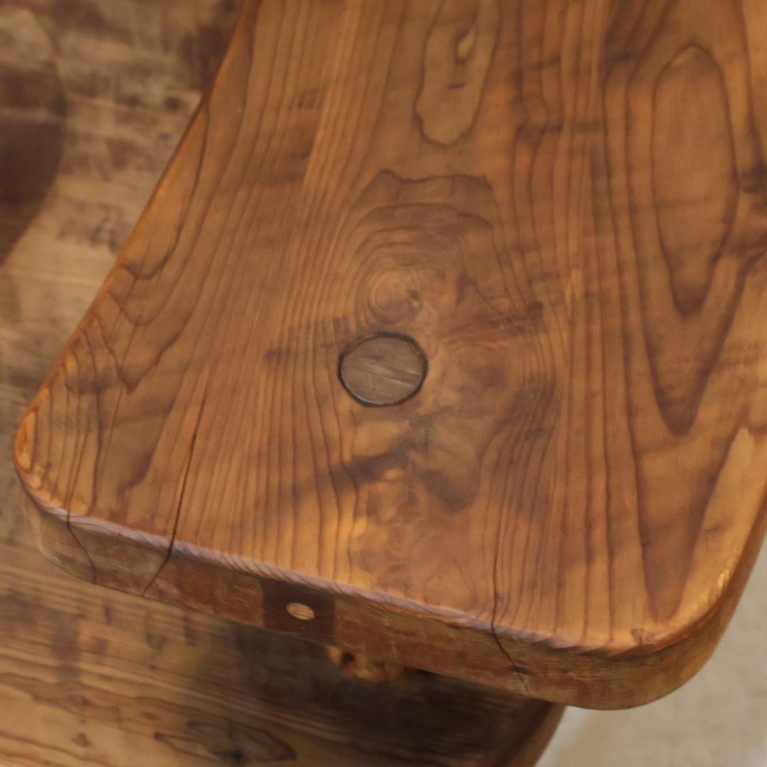 矢澤金太郎 ゆったりチェアー アームチェア 左肘 指物家具 板座チェア 1P