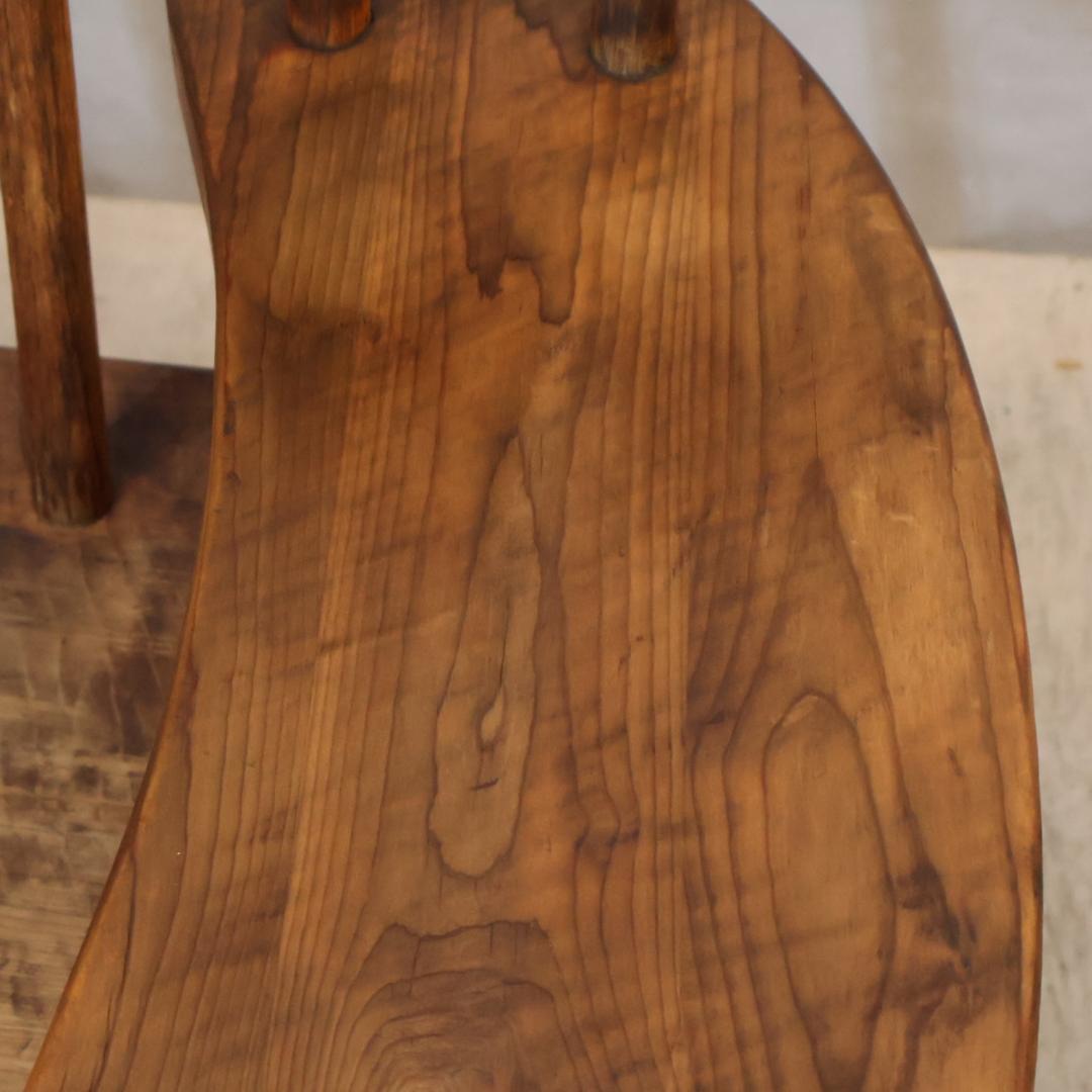 矢澤金太郎 ゆったりチェアー アームチェア 左肘 指物家具 板座チェア 1P