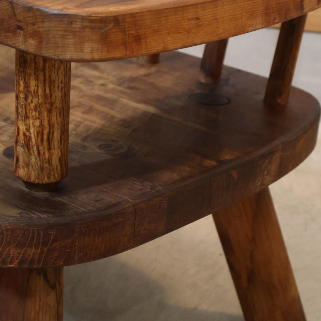 矢澤金太郎 ゆったりチェアー アームチェア 左肘 指物家具 板座チェア 1P