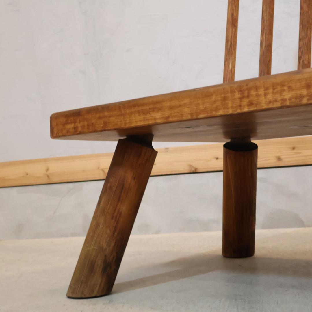 矢澤金太郎 ゆったりチェアー アームチェア 左肘 指物家具 板座チェア 1P