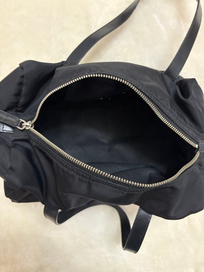 PRADA ブラック ナイロン ハンドバッグ　ミニボストンバッグ　BR2394
