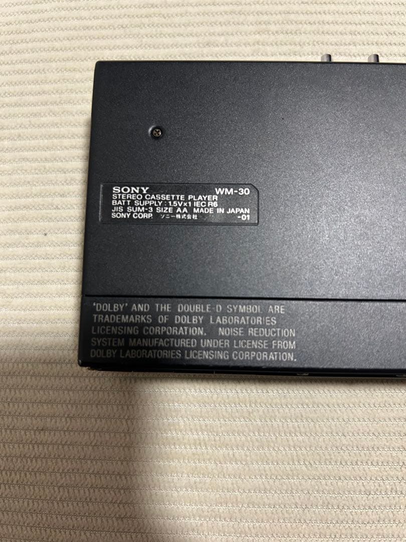 SONY ソニー WALKMAN ウォークマン WM-30　ジャンク品