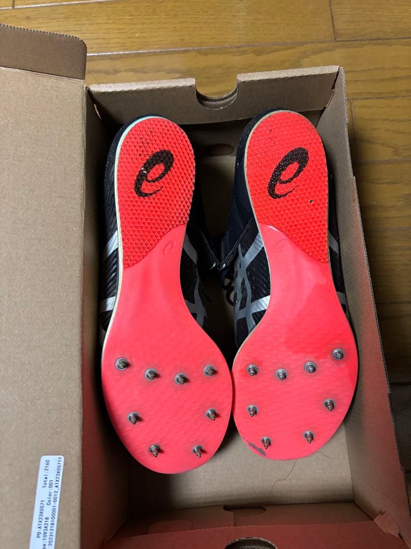 アシックス　ソニックスカイプロ 28.0cm 黒/赤【値下げしました】