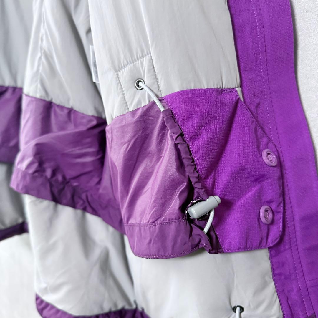 モンベル パウダーライトパーカ 紫 L スキー スノボ 登山 撥水 美品✨