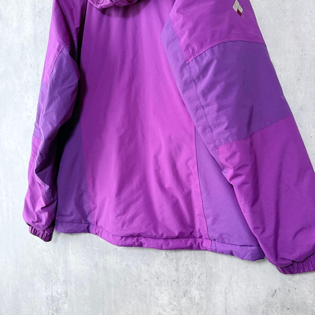 モンベル パウダーライトパーカ 紫 L スキー スノボ 登山 撥水 美品✨