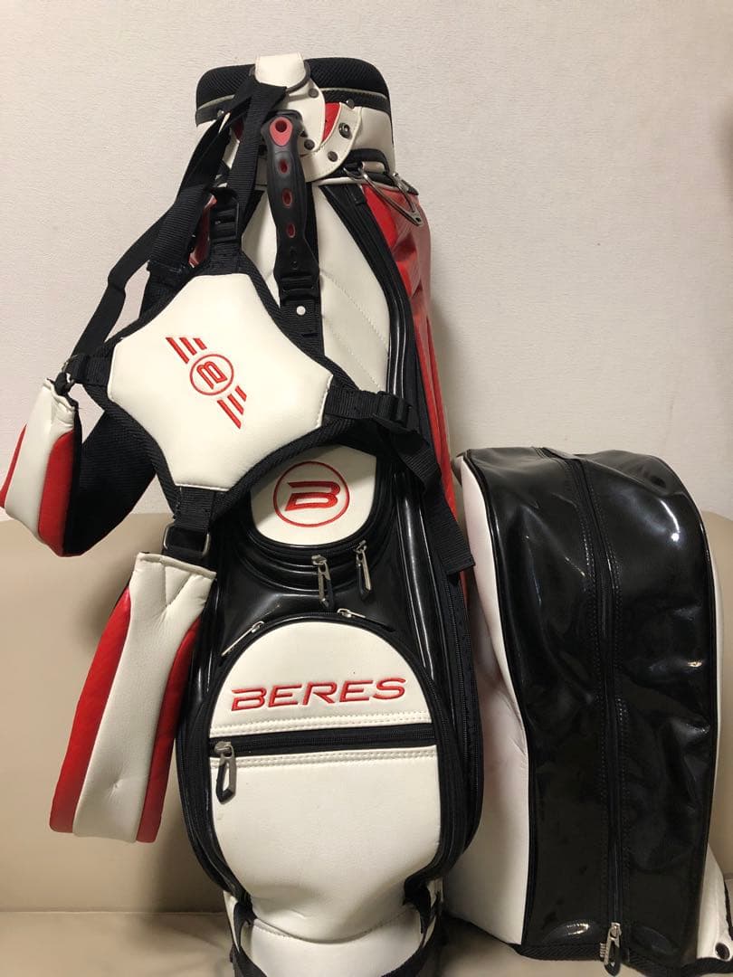 【送料込み】HONMA BERES 高級スタンド式キャディバッグ 廃盤希少