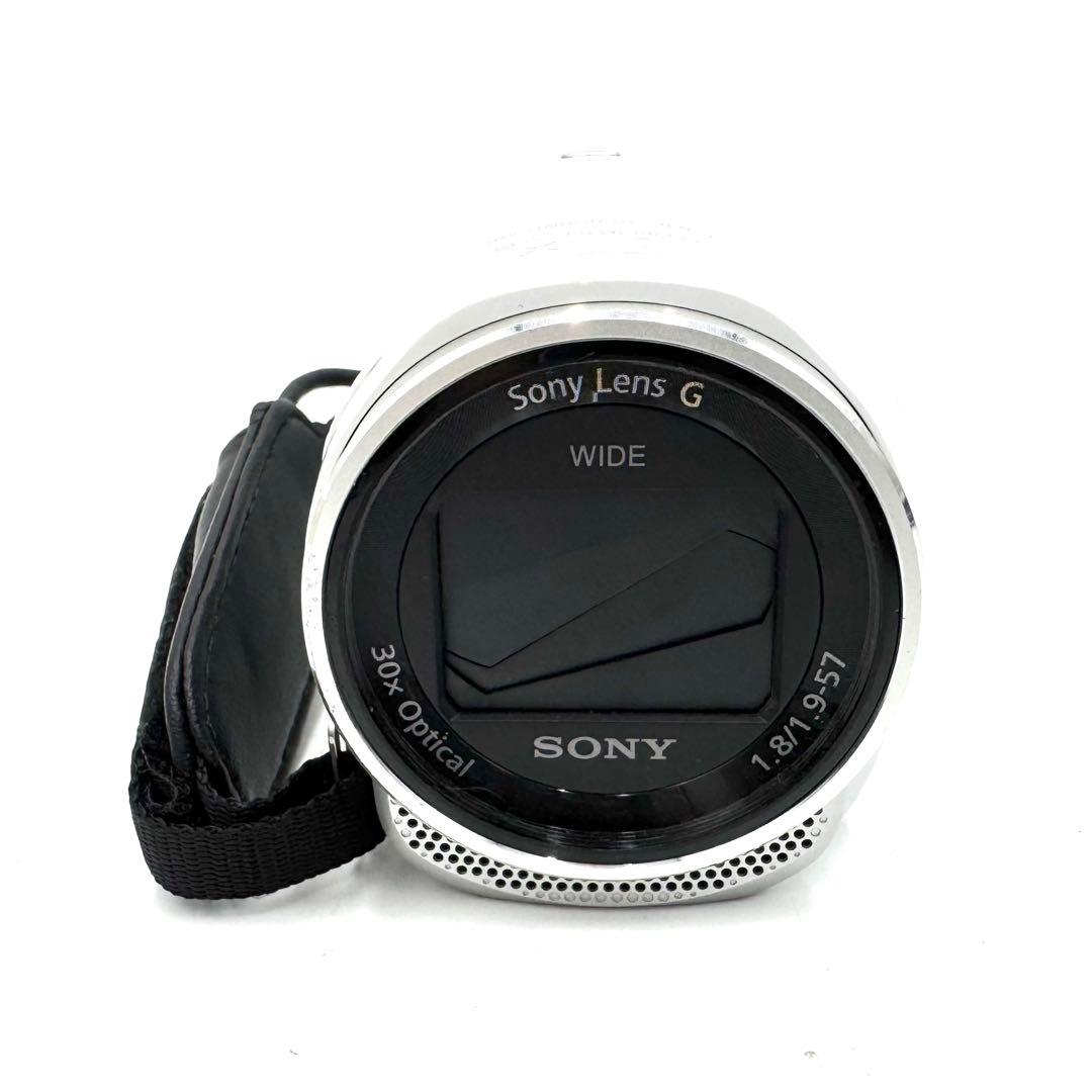 美品 SONY HDR-CX670 デジタルHDビデオカメラ ホワイト