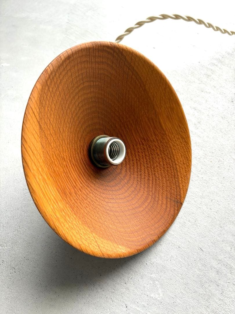 クランクマルチェロkrank marcello ウッドシェード ペンダントライト