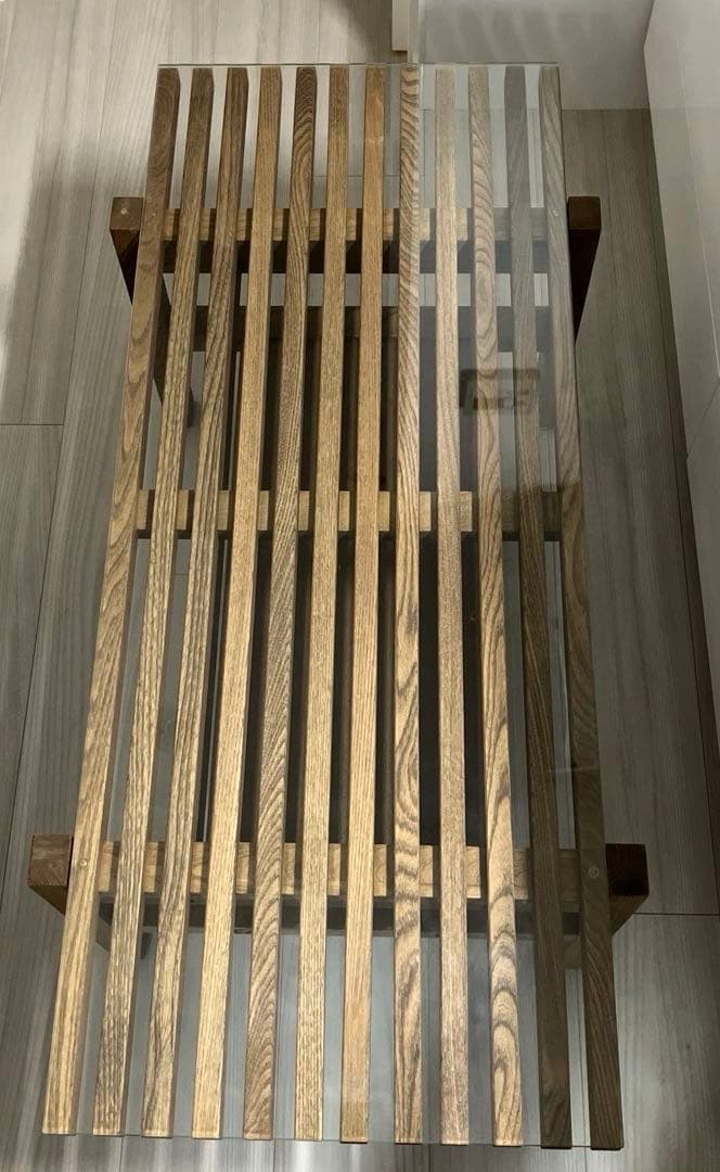 unico LIJN ウニコ　レイン　ローテーブル/ガラステーブル