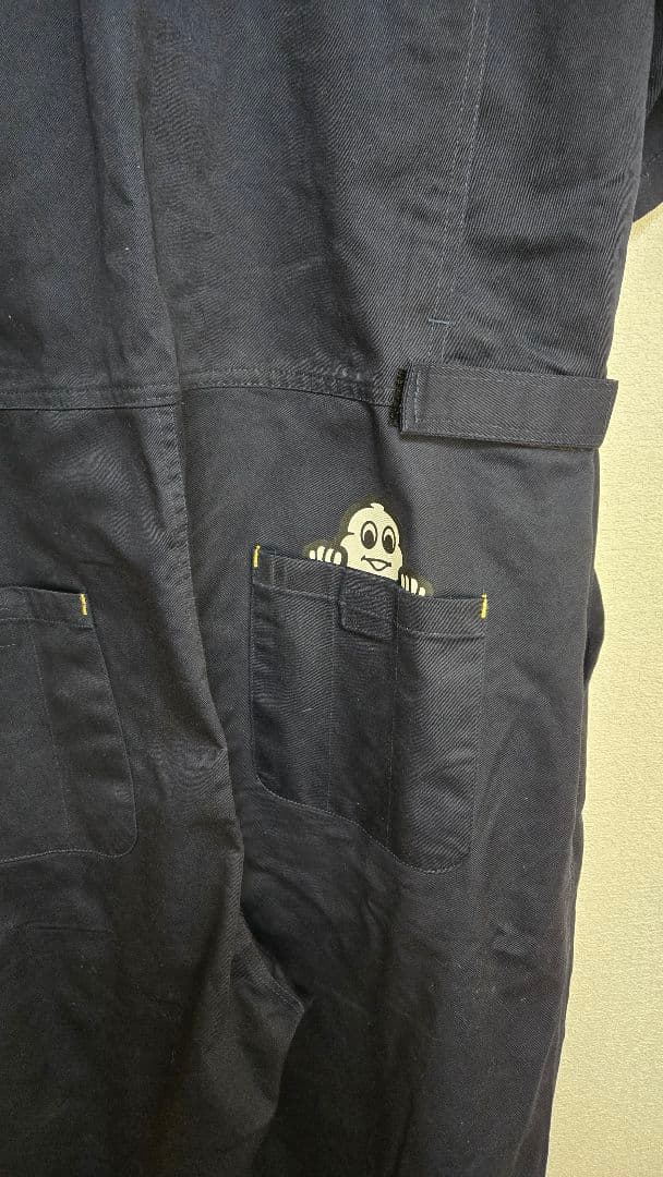 akihiro.☆ミシュラン　オーバーオール　半袖つなぎ　LL