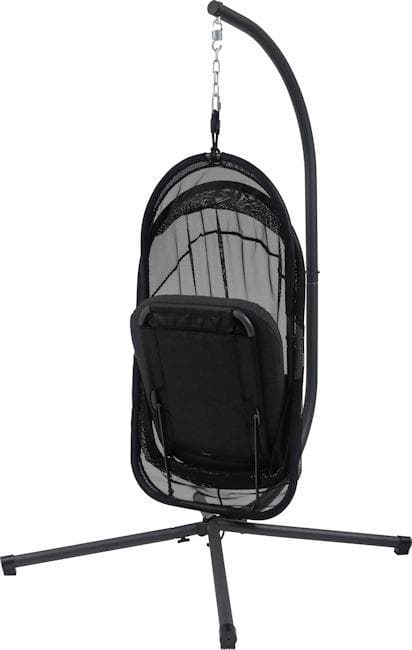 座面折り畳み式ハンギングチェア幅100 自立式 リゾートチェア 椅子（1072）