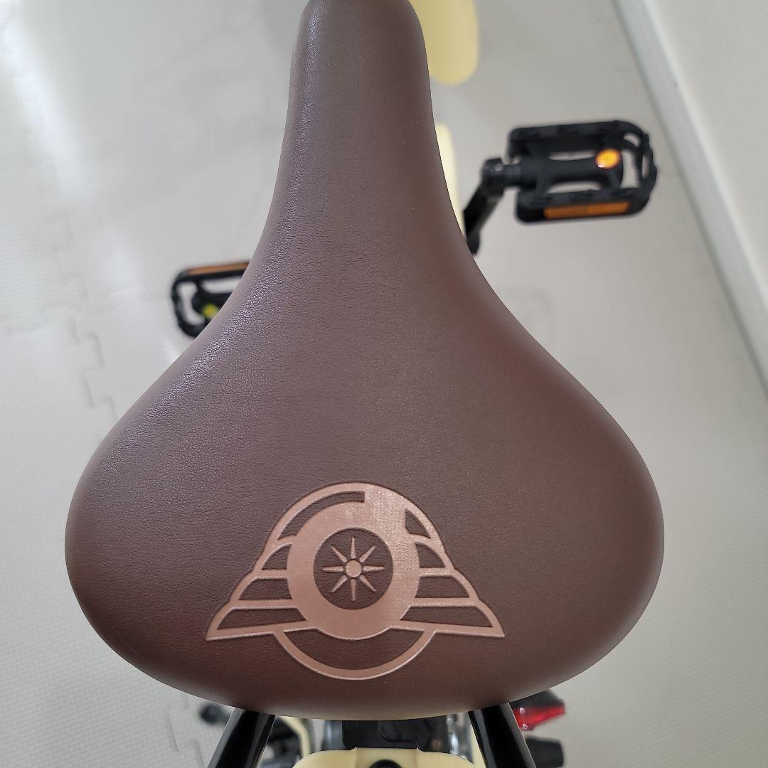 ケッターサイクルII アイボリー14 キッズプロテクター付き自転車 子供