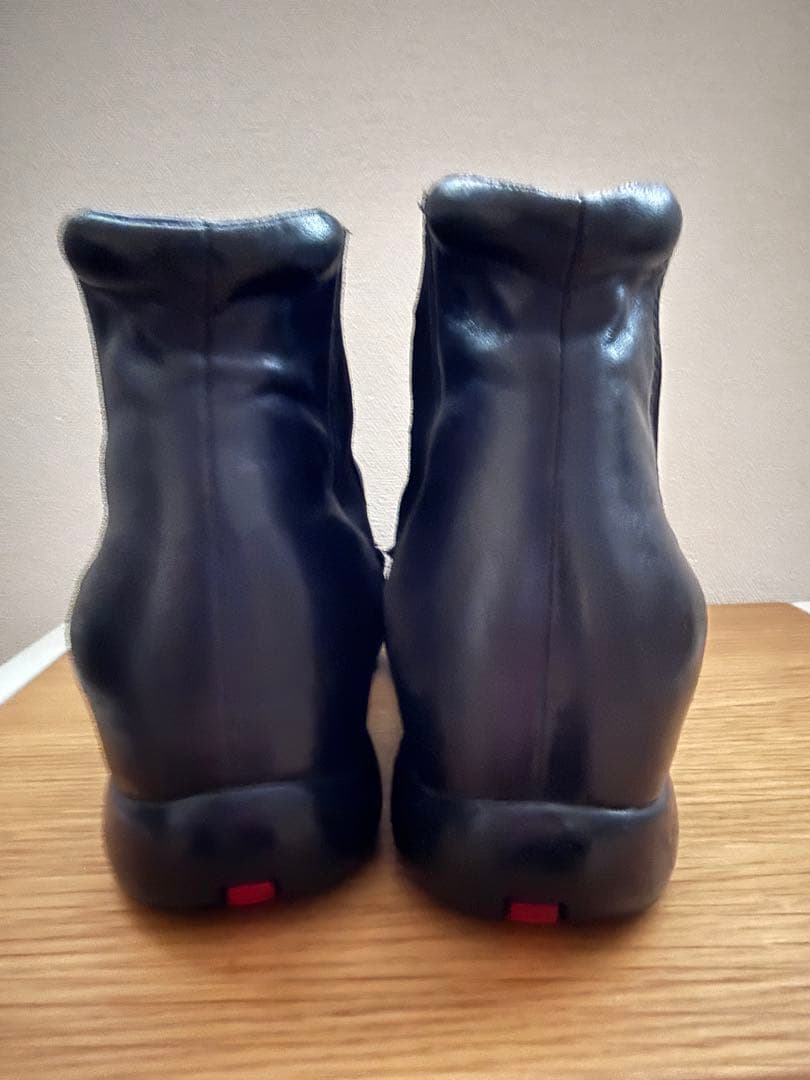 ⭐*︎様 プラダ　PRADA サイドゴアブーツ レザー