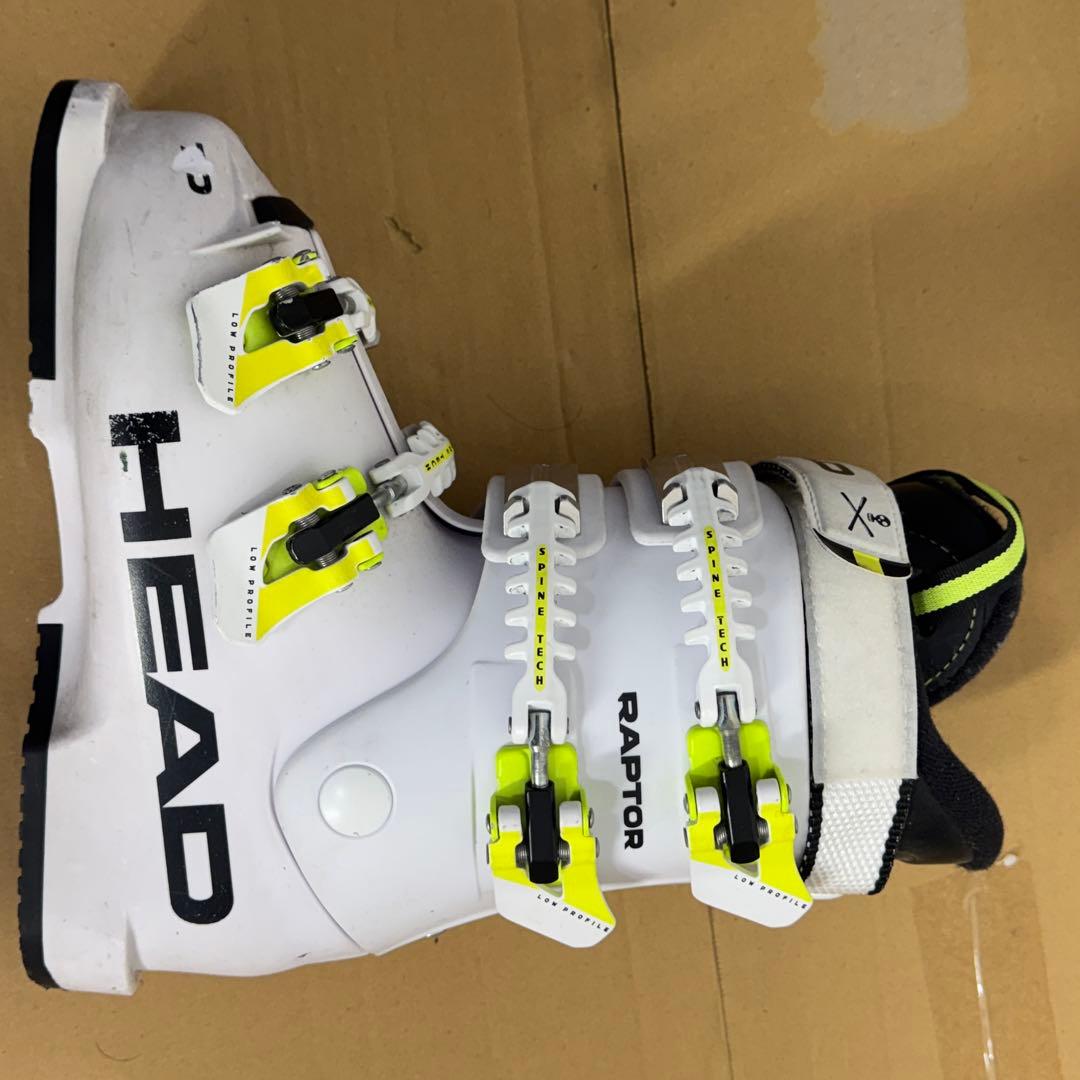 HEAD RAPTOR スキーブーツ ホワイト 22.5cm ジュニア キッズ