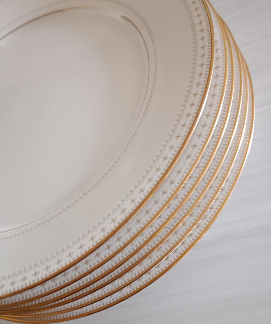 希少ノリタケラブリーディナープレート 6枚セット