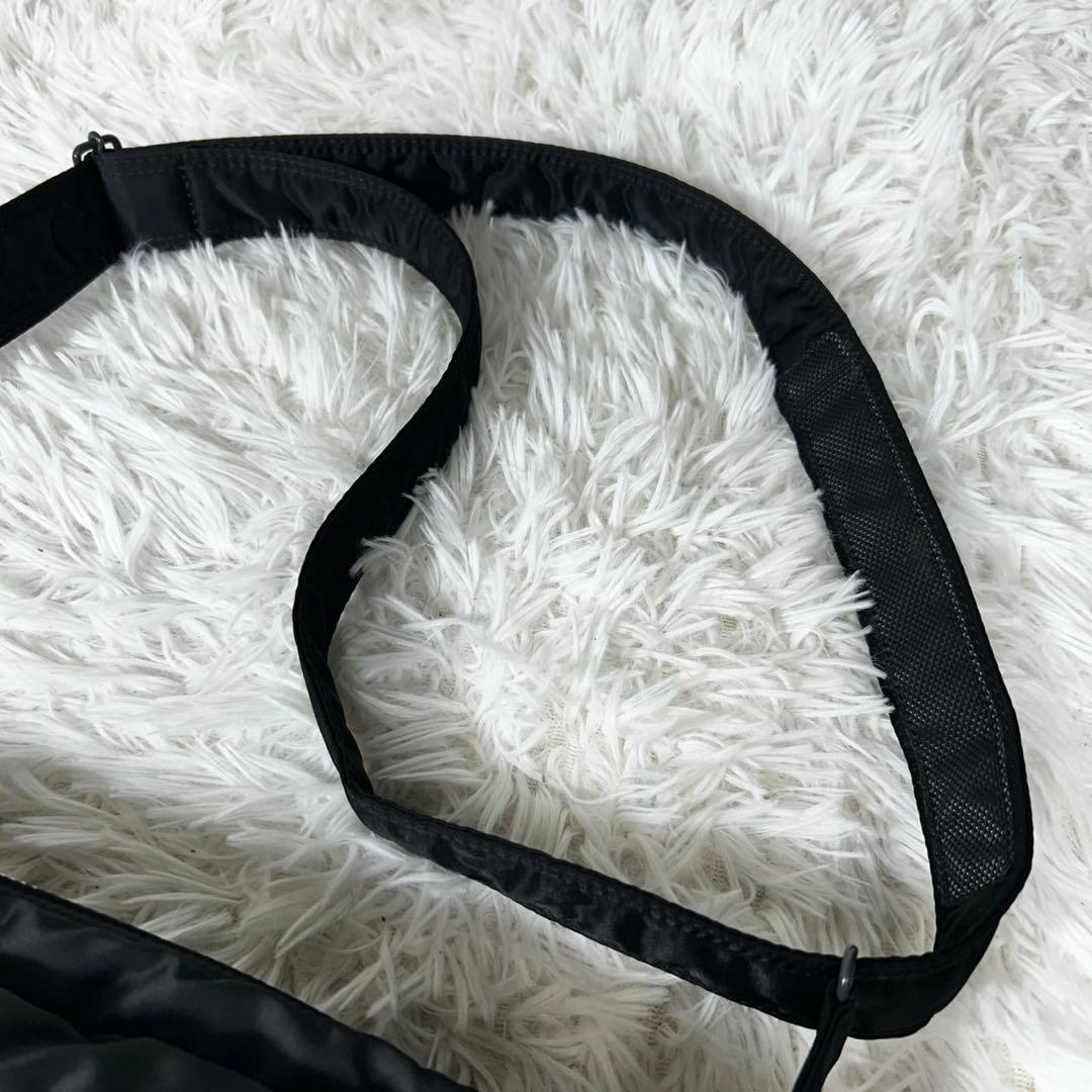 希少・未使用級✨ポーター タンカー 2層式 ショルダーバッグ 廃盤 L 黒