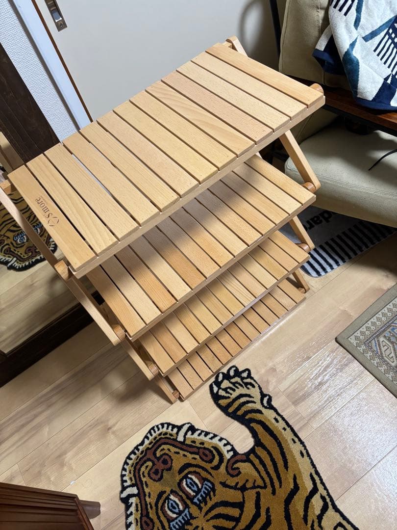 S'more /Woodi Folding Rack キャンプ 4段ラック