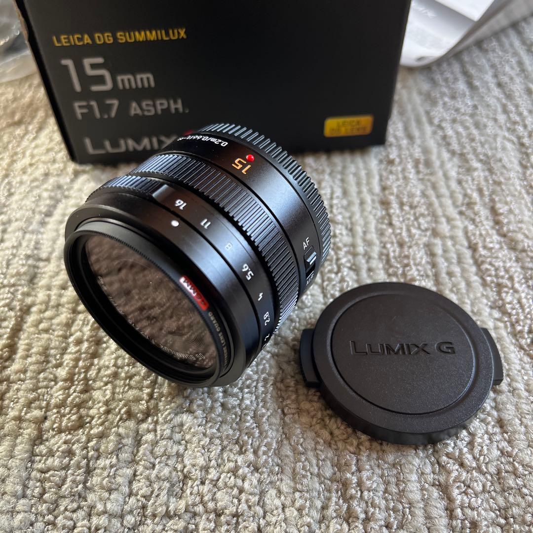 パナソニック H-X015 LEICA DS SUMMILUX 15mm