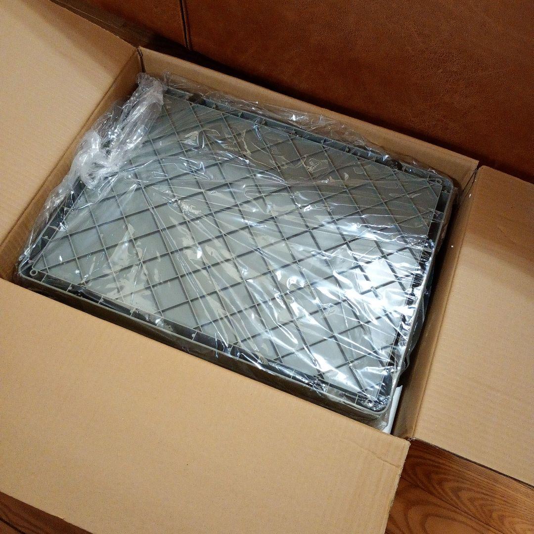 収納ボックス 3個セット グレー　Mozawa　コンテナ　新品