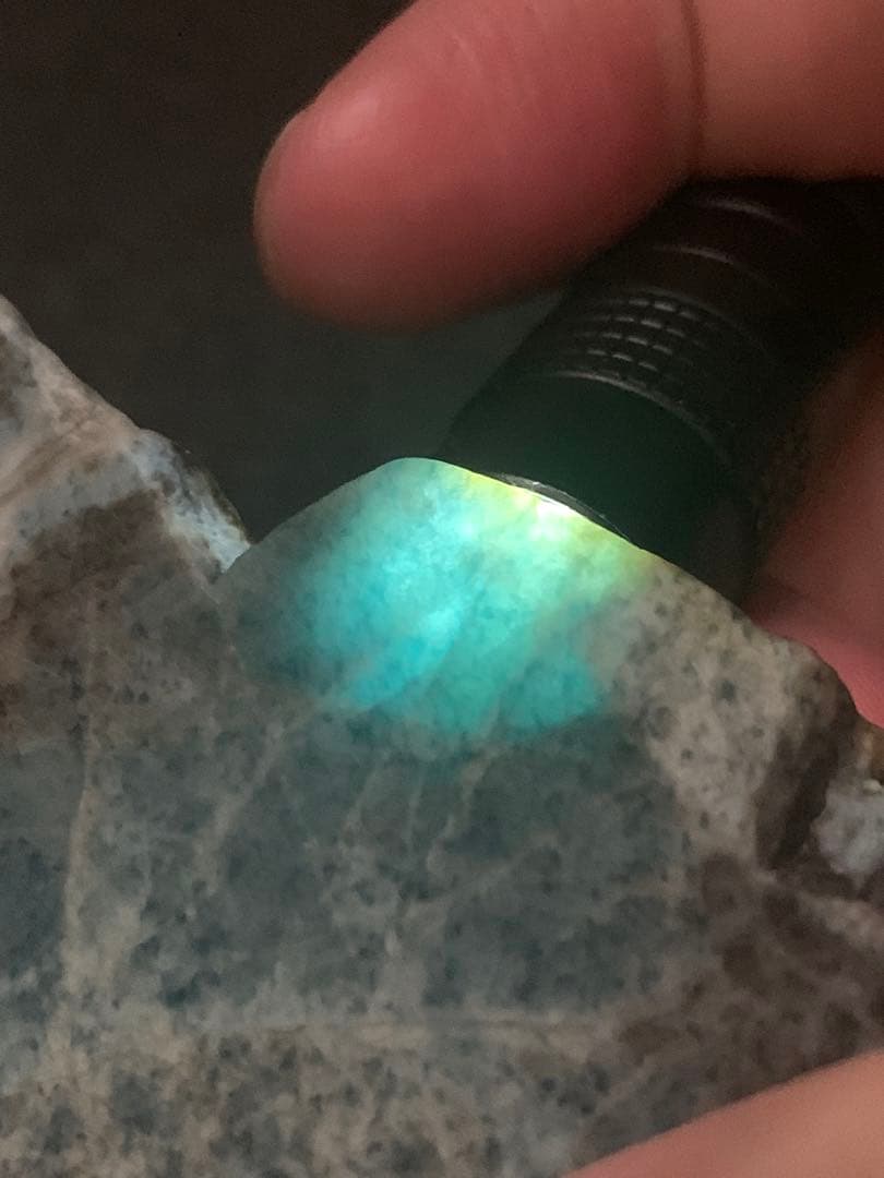 濃い青　糸魚川翡翠　入りコン沢原石　青ひすい　ヒスイ　国産鉱物　水石　根付　勾玉