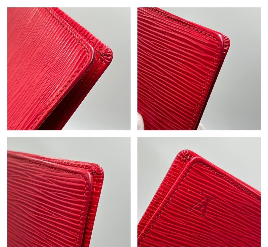 ❣️ルイヴィトン❣️エピ•ポルト2カルトヴェルティカル名刺入れパスケースカードケース