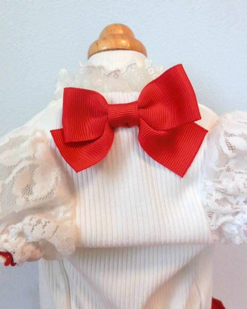 【希少】きゃんナナ いちごワンピース ホワイト Ｓサイズ