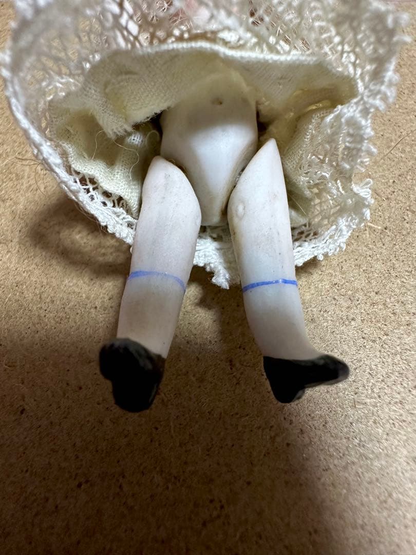 アンティークドール　ガラスケース