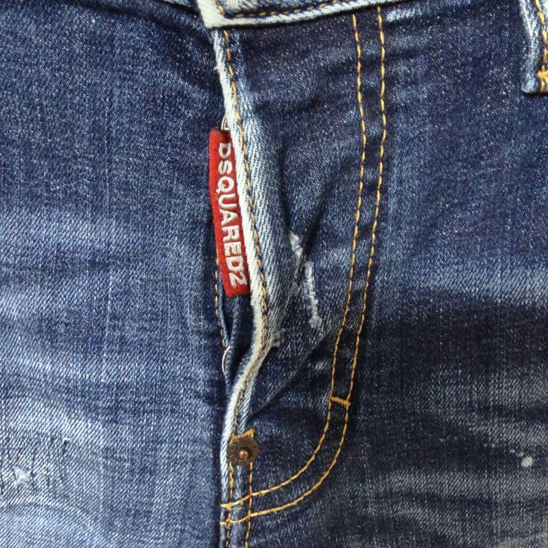 DSQUARED2 ディースクエアード　ダメージ加工デニム　44サイズ