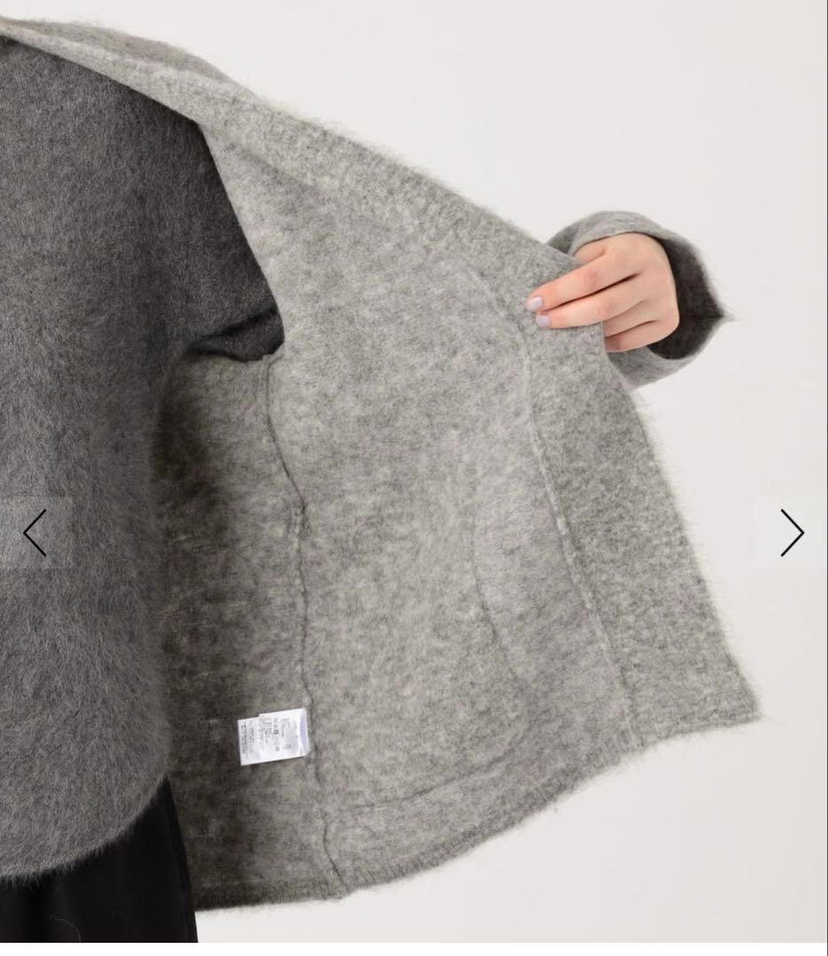 新品DES PRÉS アルパカカーディガン