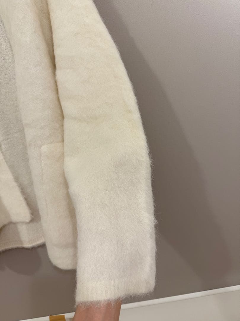 新品DES PRÉS アルパカカーディガン