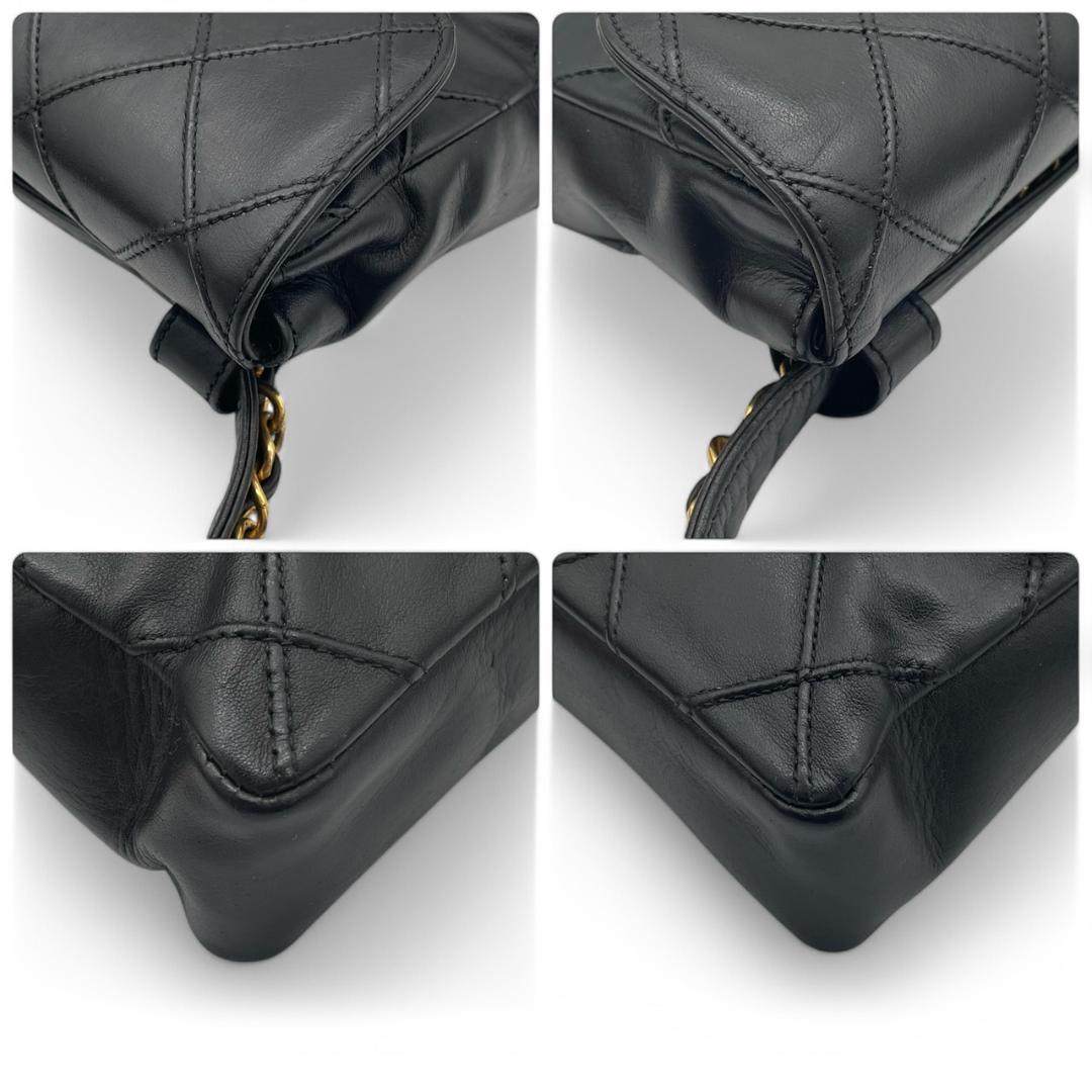 【超極美品】シャネル マトラッセ ビコローレ ラムスキン ウエストバッグ