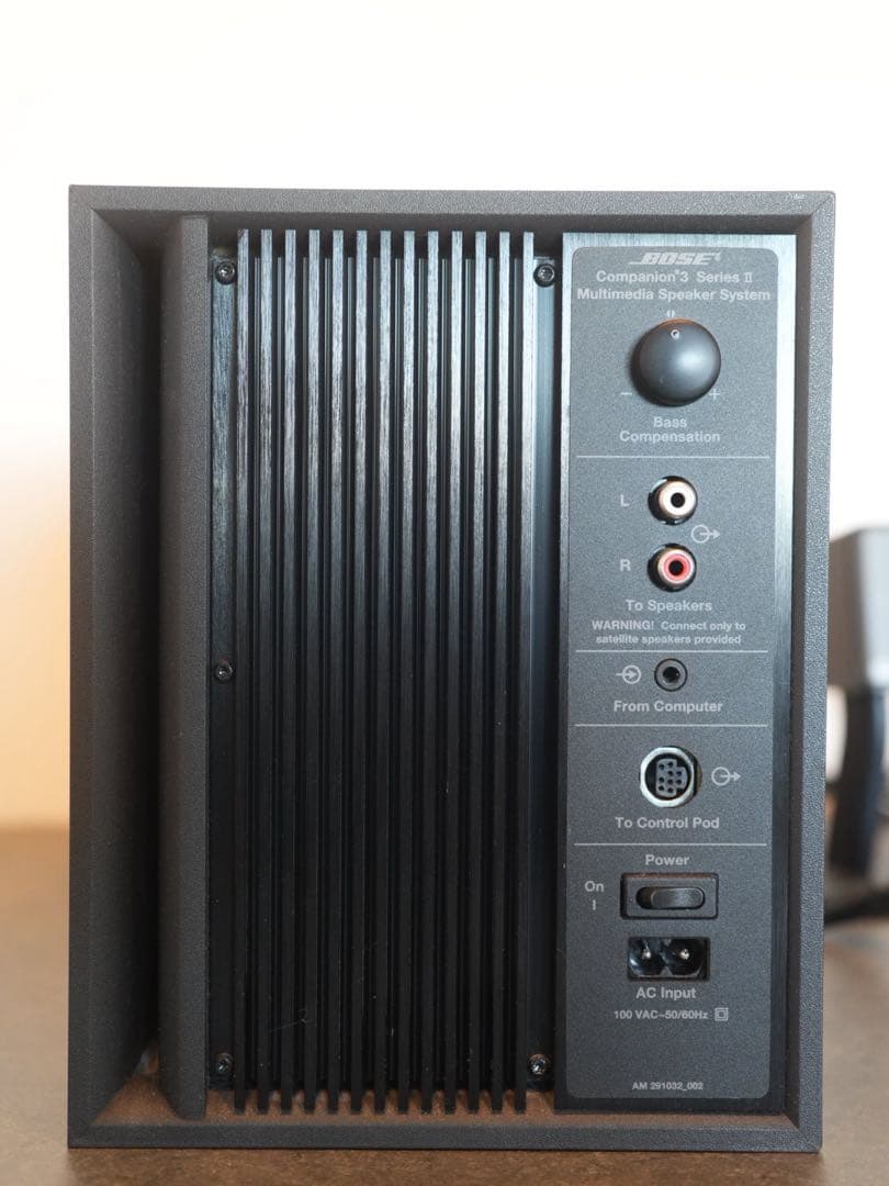 美品BOSE Companion3 Series II system スピーカー