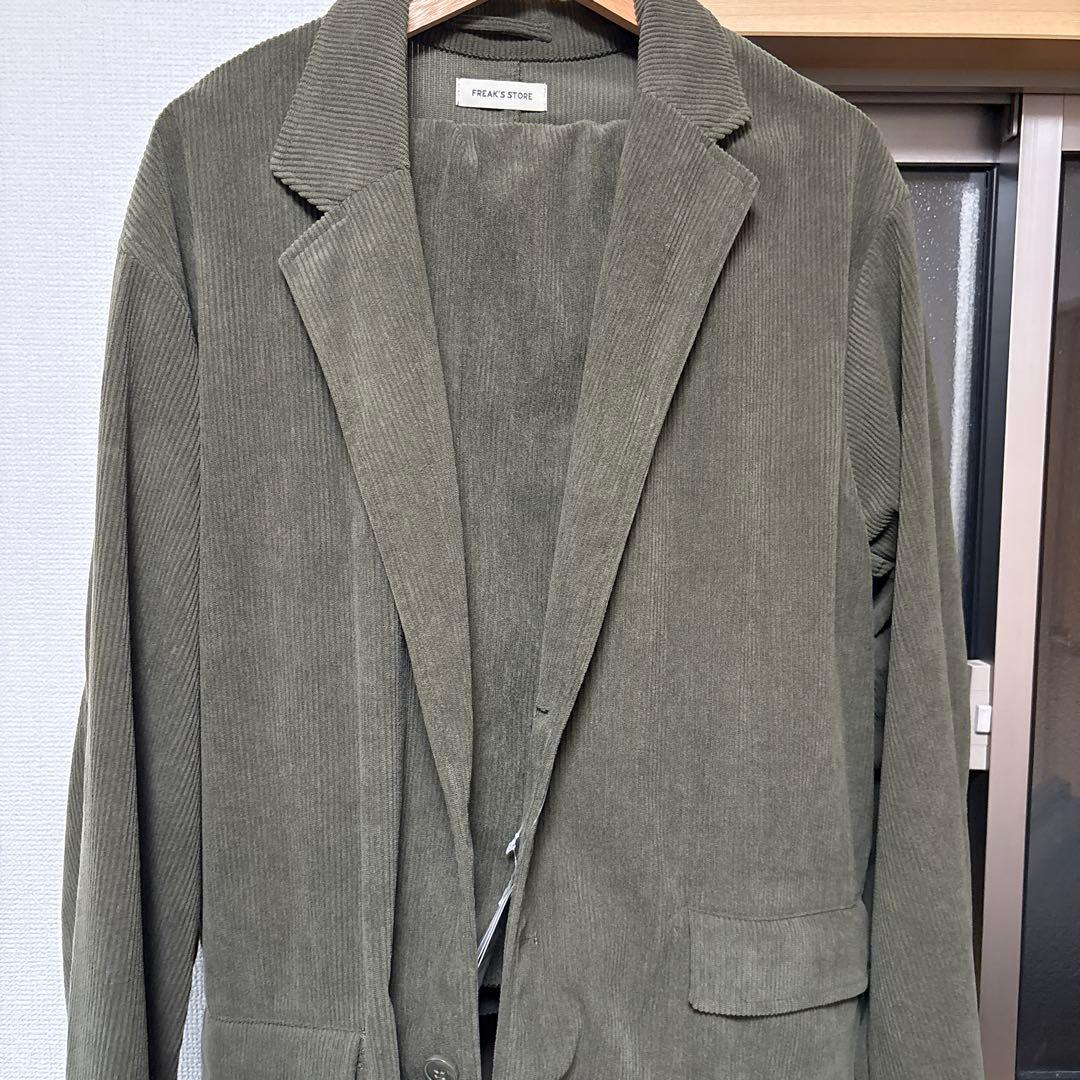 限定展開 Relax Fit リラックスフィット コーデュロイ セットアップ